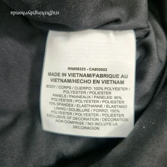 NWT Nike Women's Long Sleeve Sherpa Training Wrap Jacket Top 929839 081 Black - Picture 4 of 9